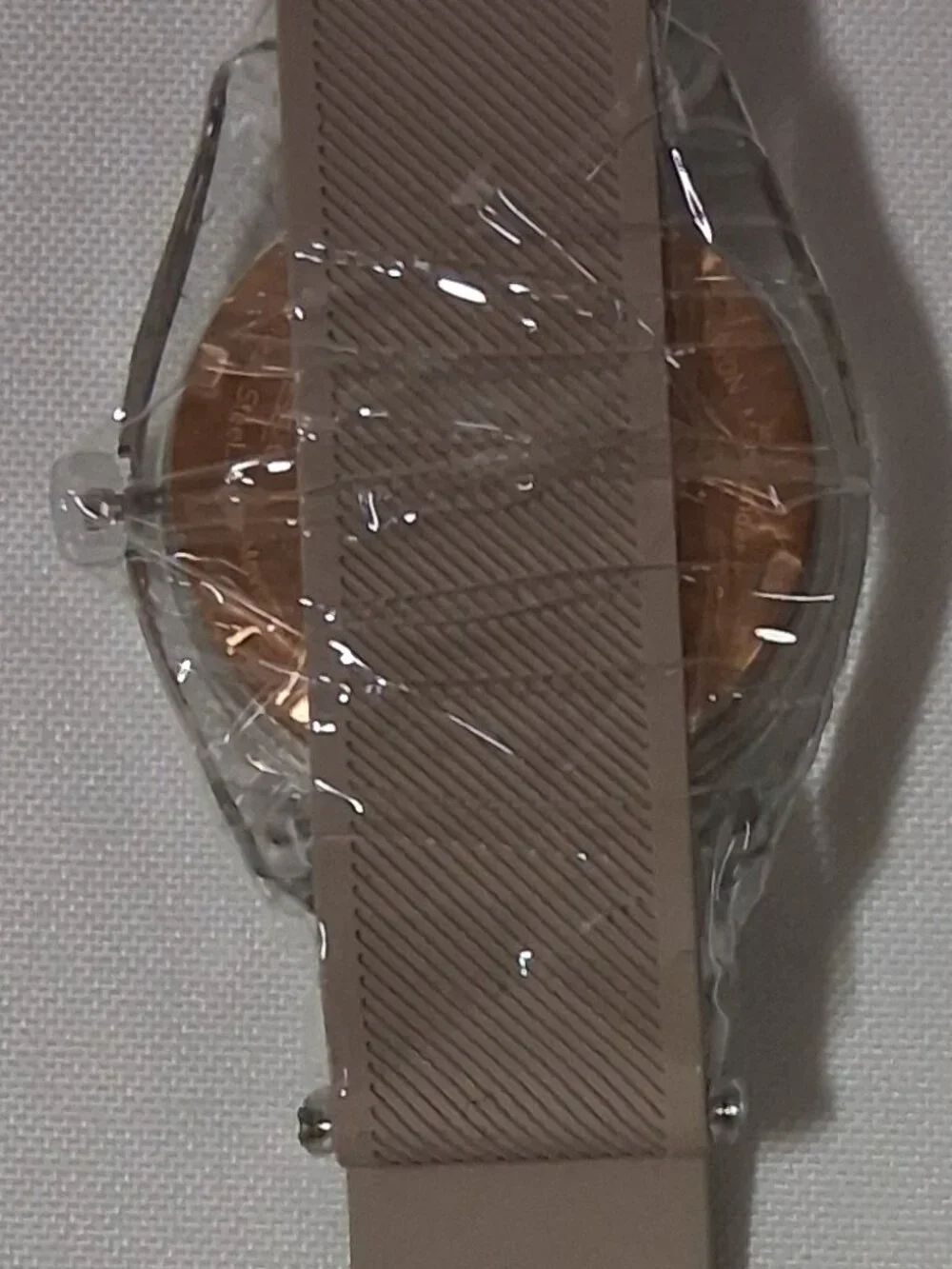 Adidas Men's Process C2 Rose Gold Dial Beige Rubber Watch – Model Z23 2628-00